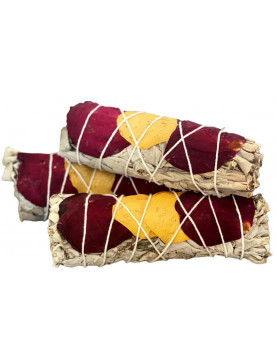 White Sage w/ Dried Roses