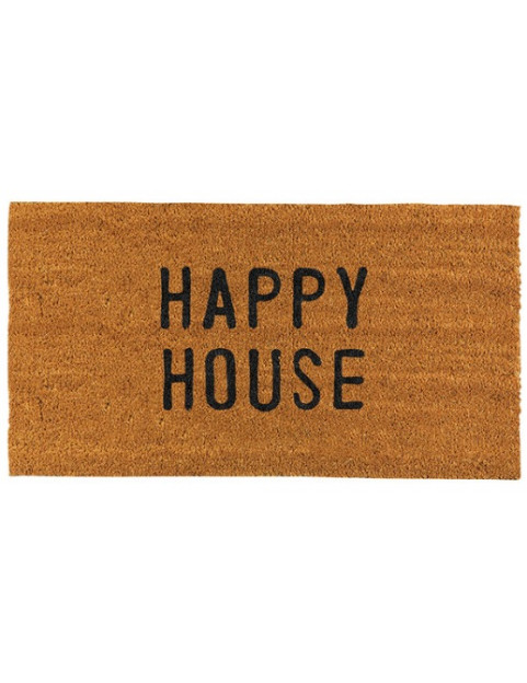 Door Mat - Happy House