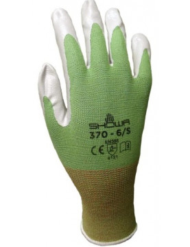 Atlas Nitrile Garden Gloves Large Green