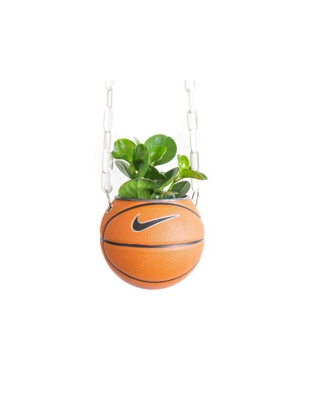 Hanging Basketball Planter