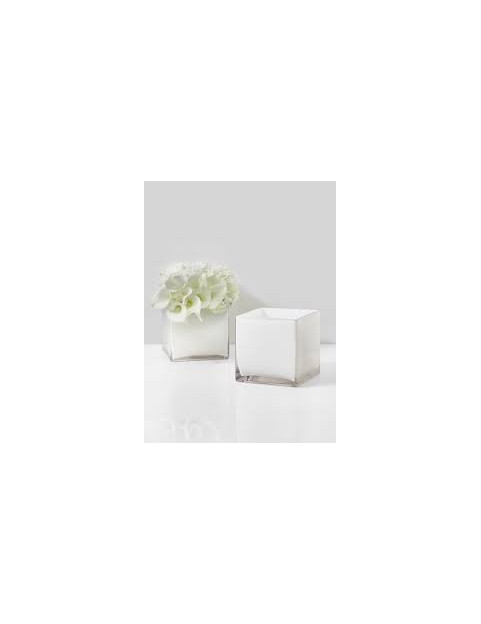 White Ceramic Cubes w/ Design Medium